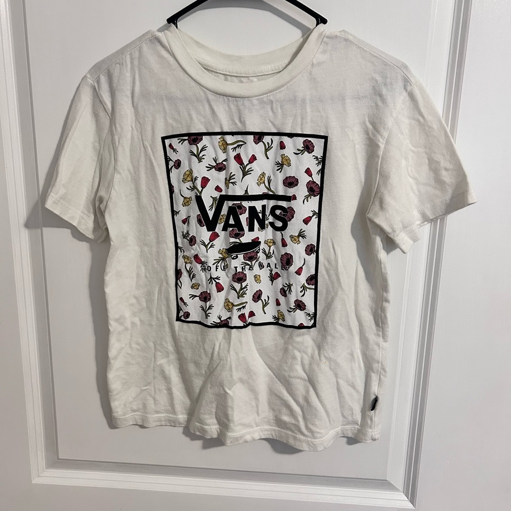 Vans White Graphic T-Shirt